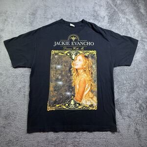 Jackie Evancho Dream With Me Licensed Tour Shirt Mens XL Black Short Sleeve
